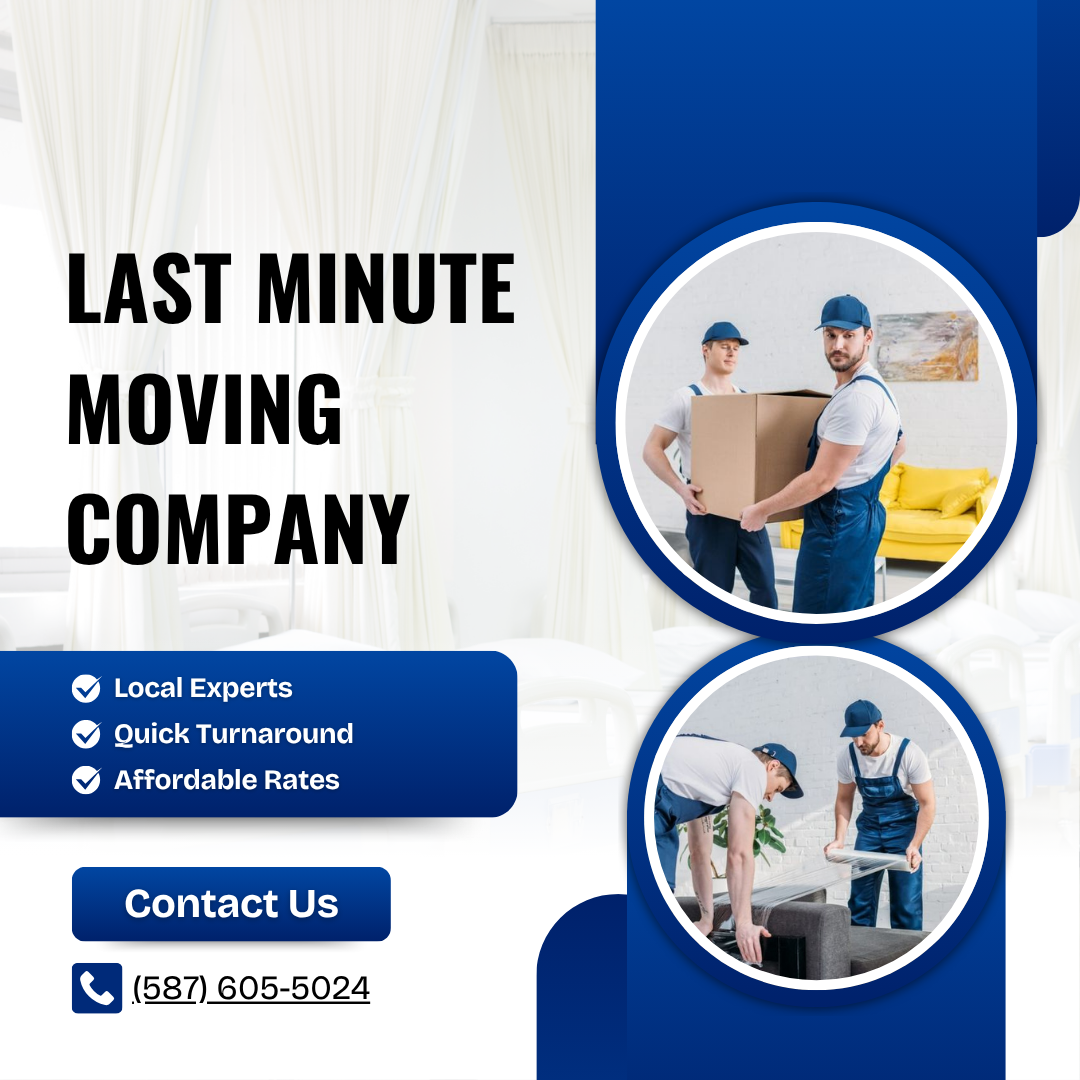 last minute moving company