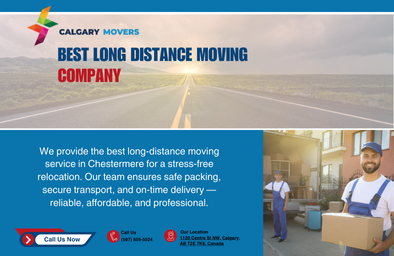 Chestermere Long Distance Movers