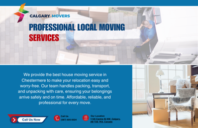 Chestermere Local Moving Services