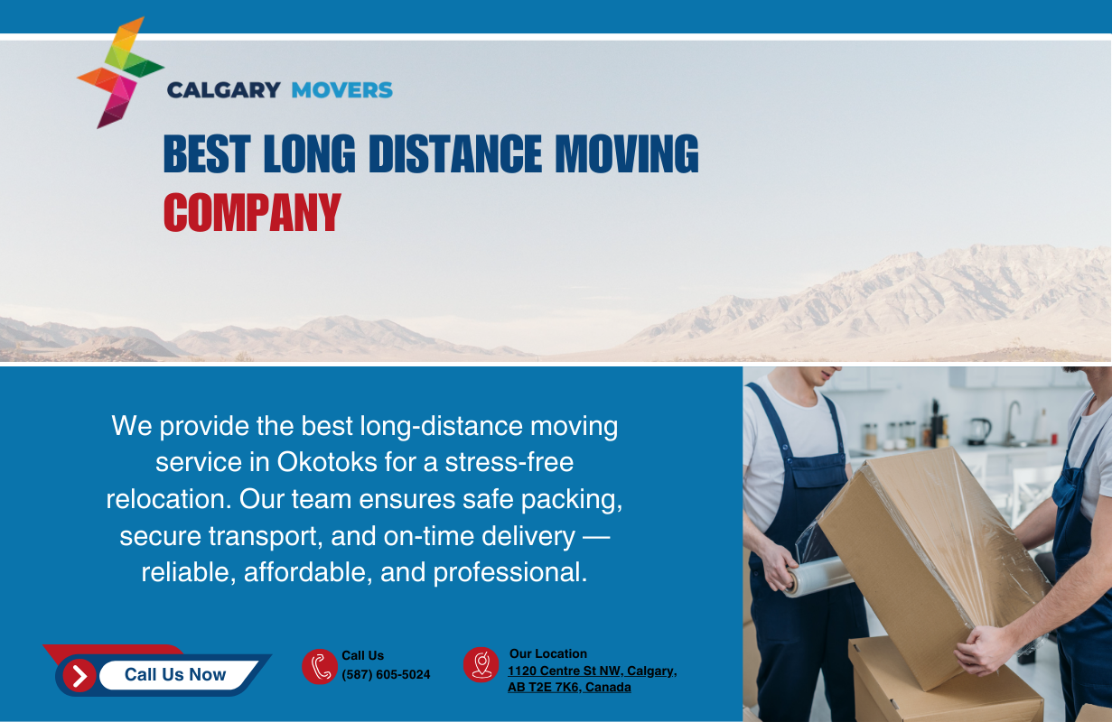 Best Long Distance Moving Company in Okotoks