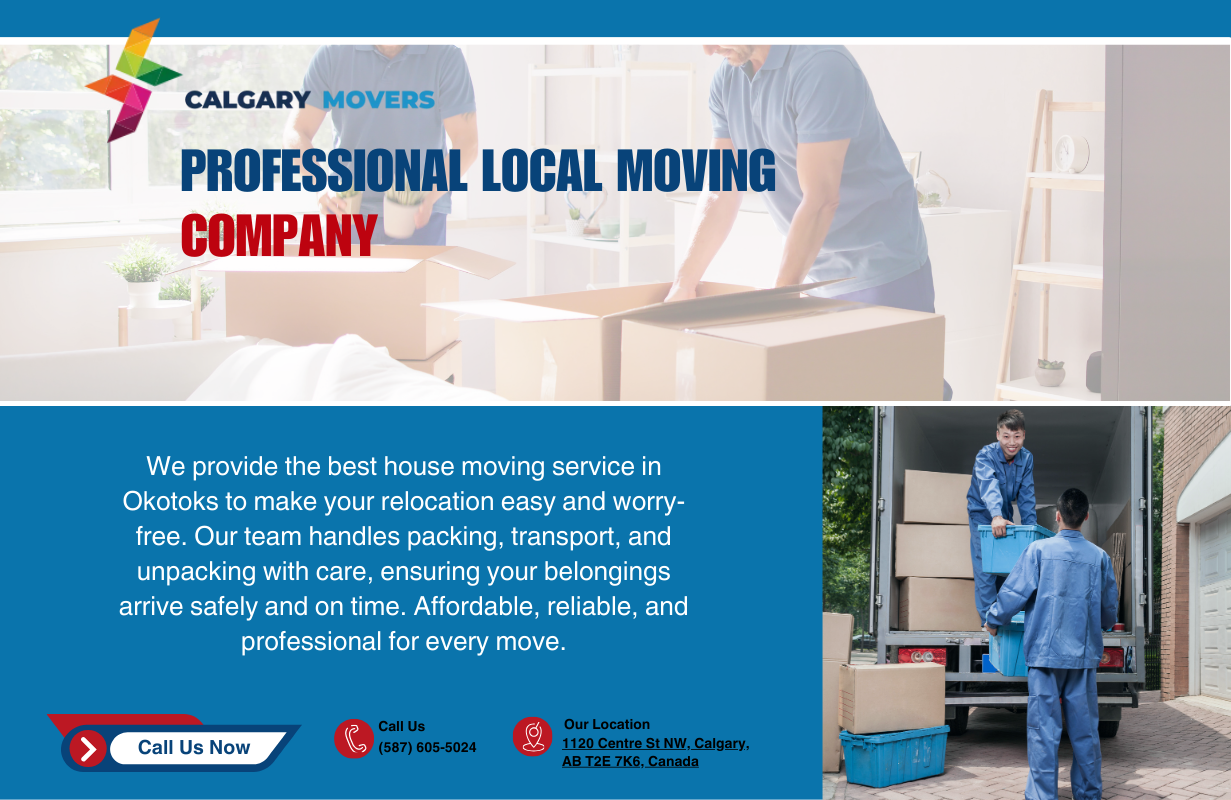 Local Moving Company in Okotoks