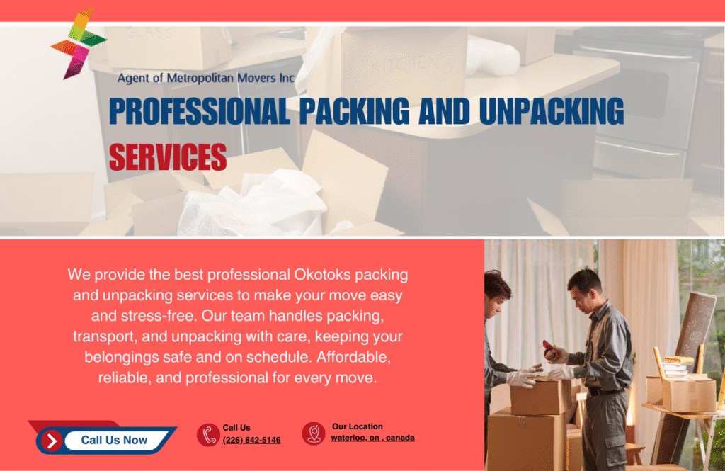Okotoks Packing and Unpacking Services