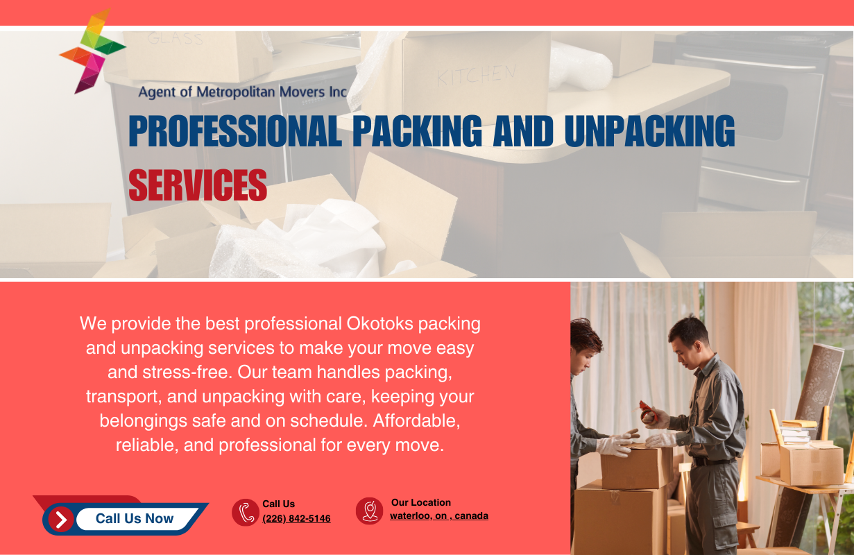 Okotoks Packing and Unpacking Services