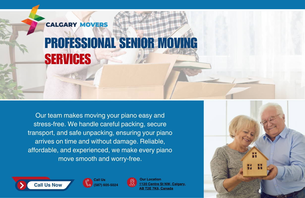 senior moving services in Chestermere