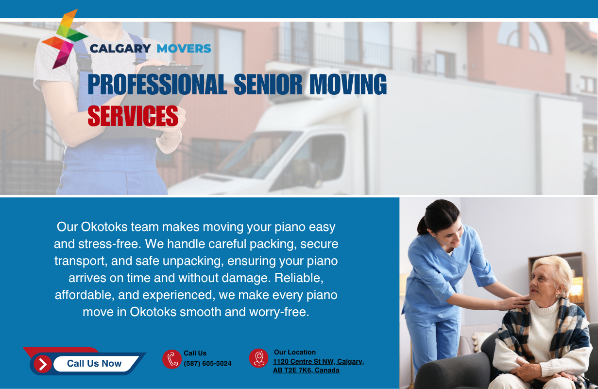 Senior Moving Services in Okotoks