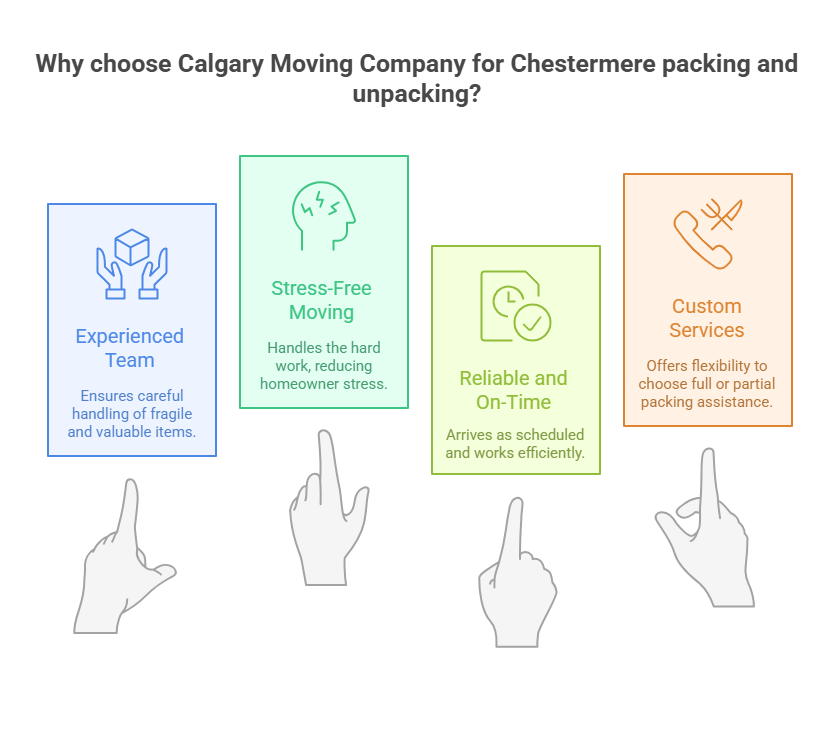 Chestermere Packing and Unpacking services
