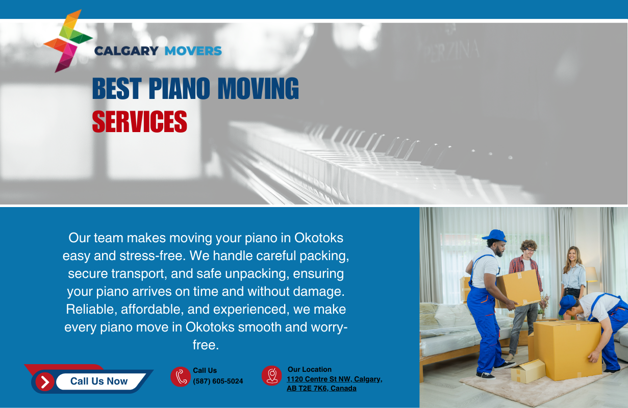 Piano Moving Service in Okotoks