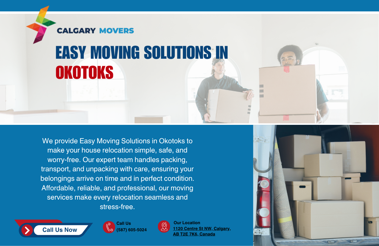 Easy Moving Solutions in Okotoks