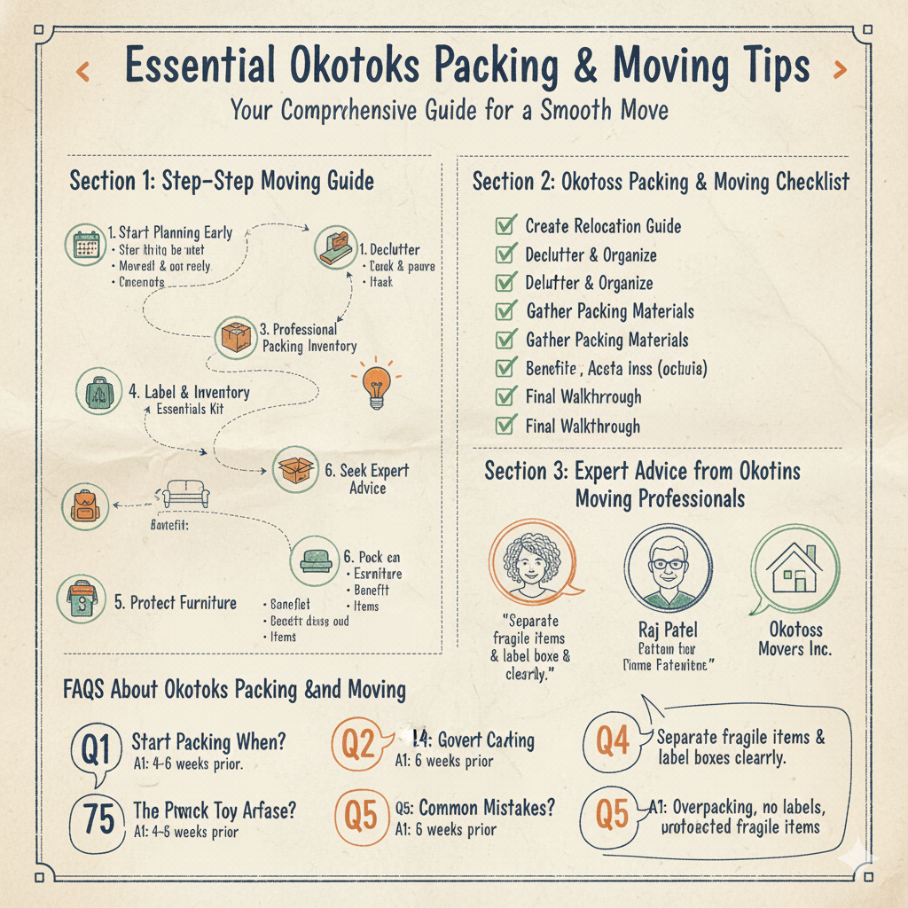 Best Okotoks Packing and Moving Tips