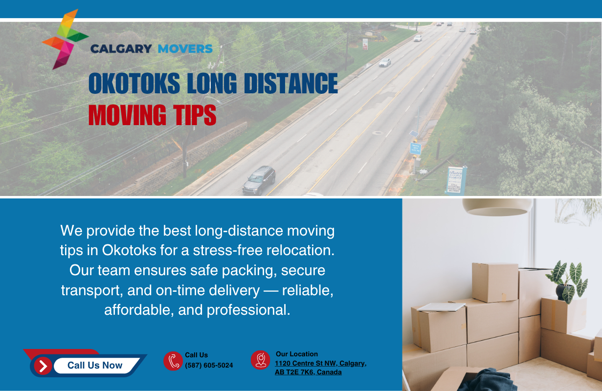 Okotoks Long Distance Moving Tips