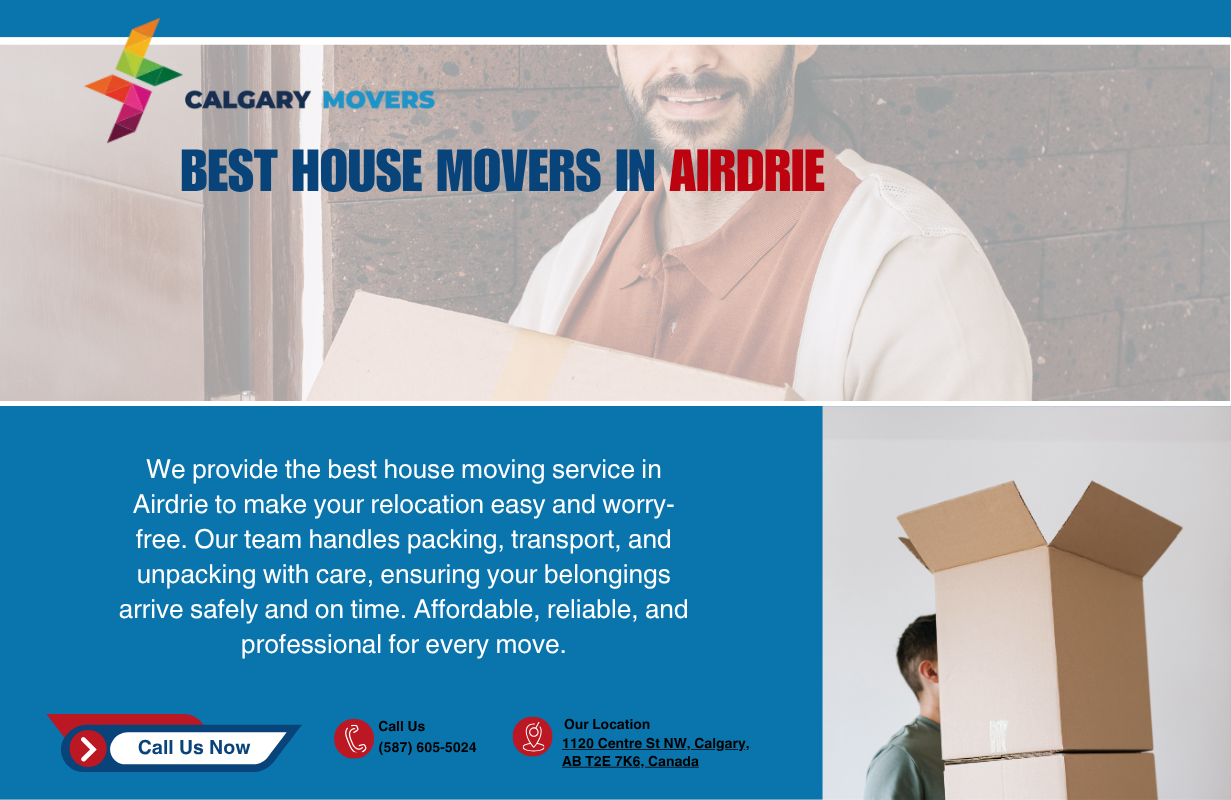 House Movers in Airdrie