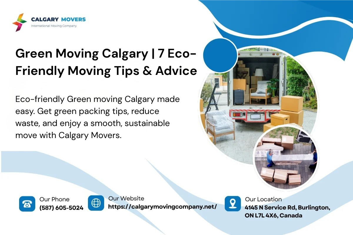 eco-friendly moving tips Calgary