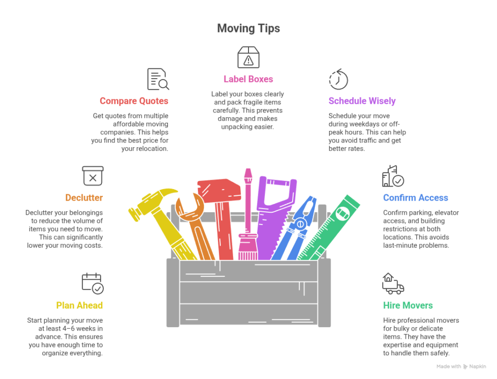 best way to move from Calgary to Chestermere