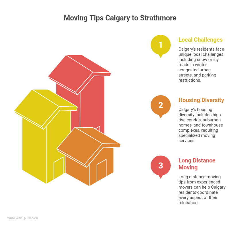 moving tips Calgary to Strathmore