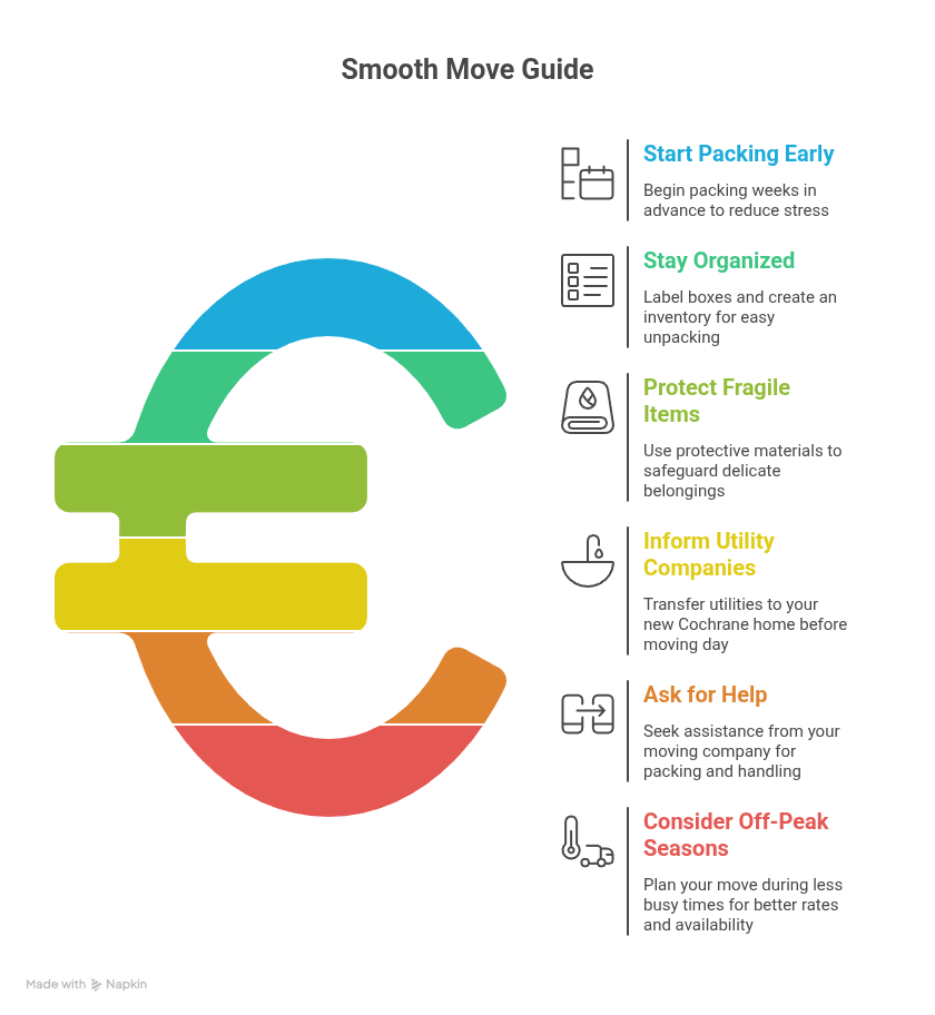 how to move from Calgary to Cochrane