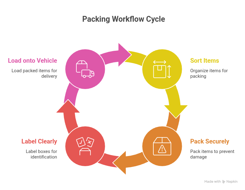 How to pack for moving Calgary