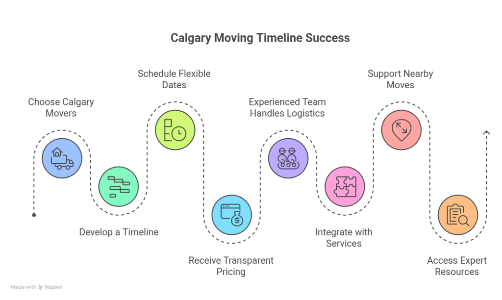 Calgary moving timeline